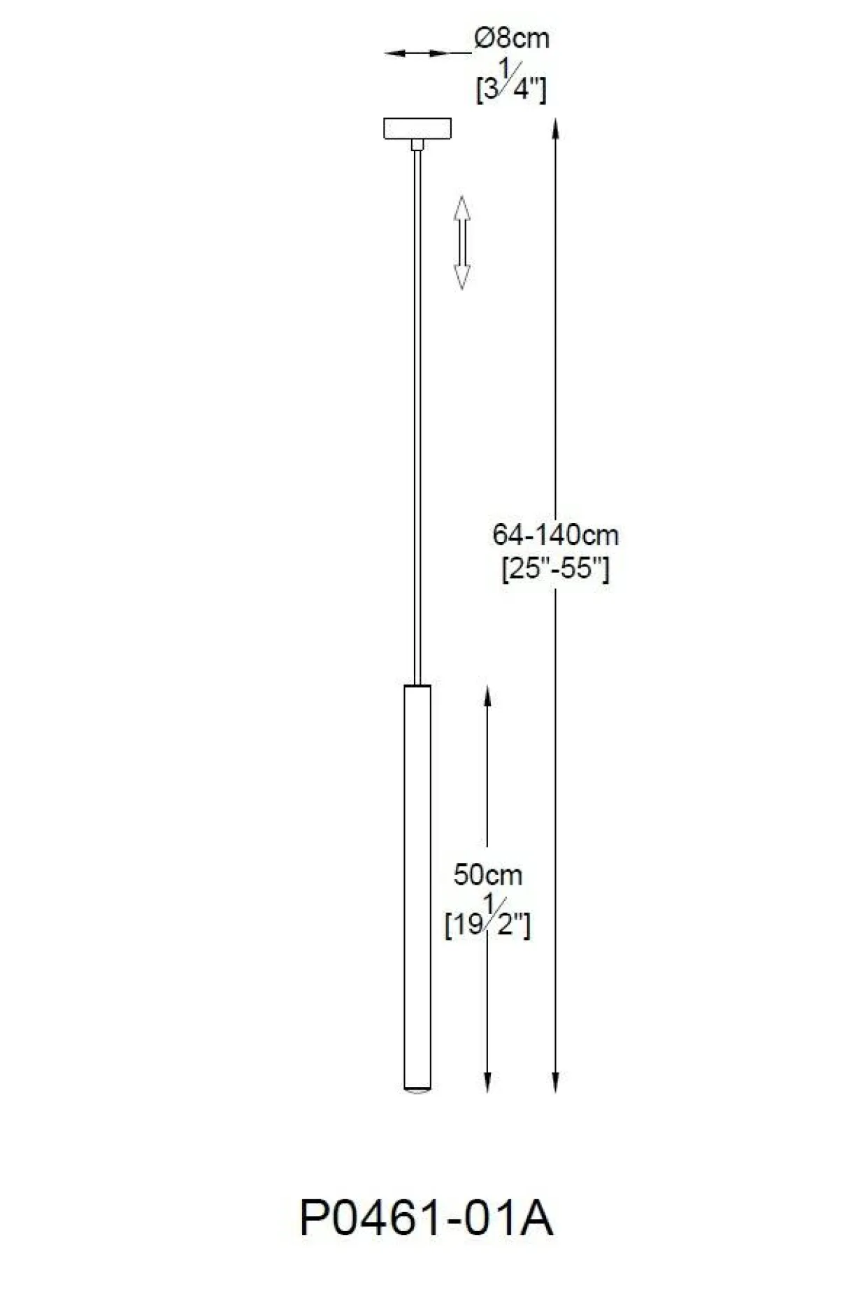 Lampa wisząca LOYA LED P0461-01A-F4F4