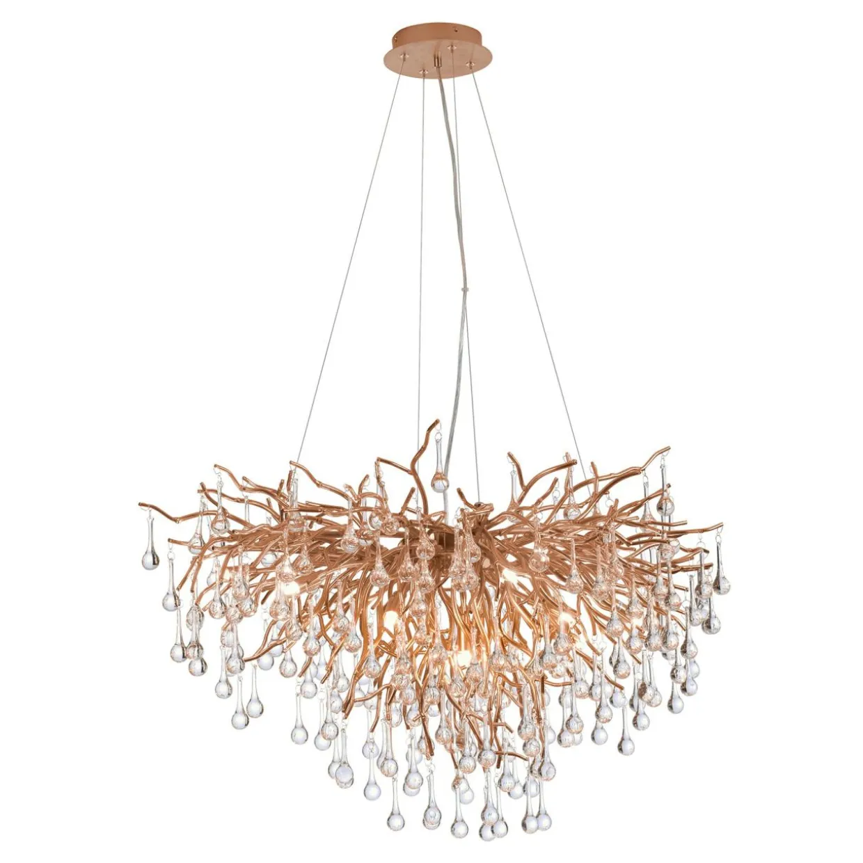 Lampa wisząca miedziana ICICLE