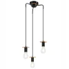 Lampa wisząca modern czarna ANGELINA 3