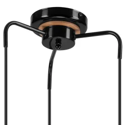 Lampa wisząca modern czarna ANGELINA 3