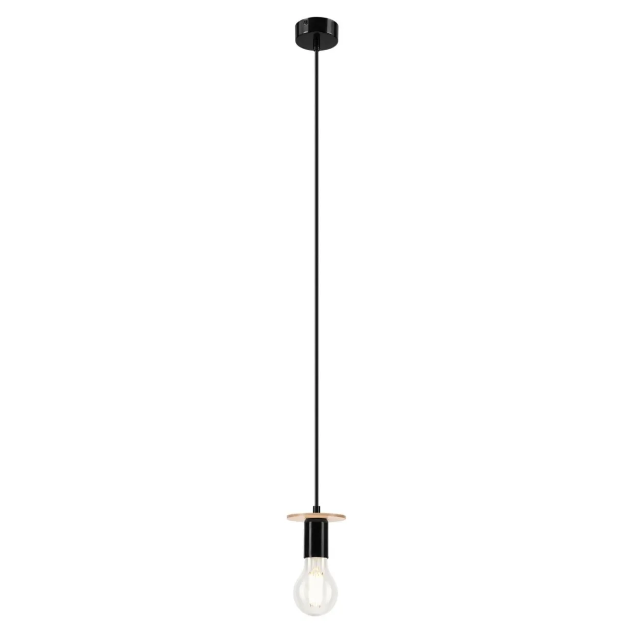 Lampa wisząca modern czarna ANGELINA