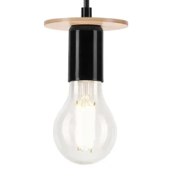 Lampa wisząca modern czarna ANGELINA