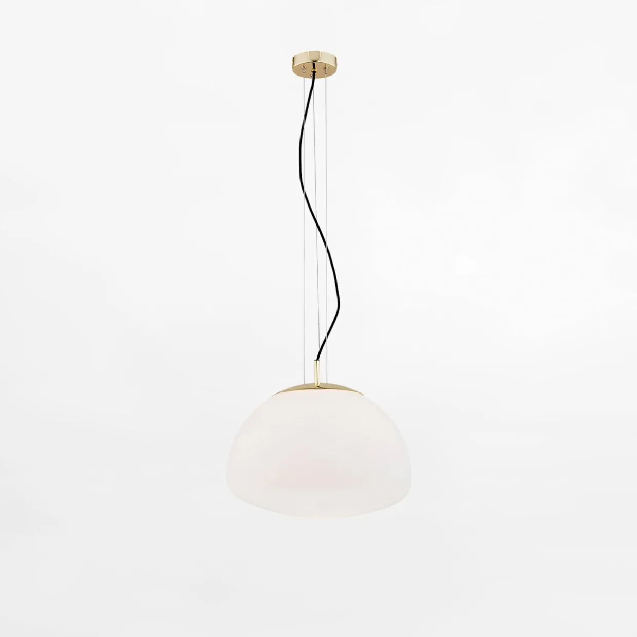 Lampa wisząca mosiądz TRINI fi 40 cm