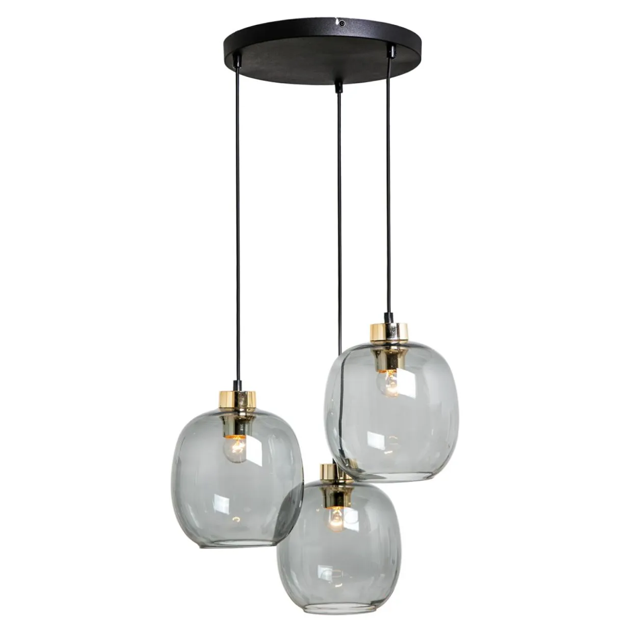 Lampa wisząca okrągła podstawa OMEGA III