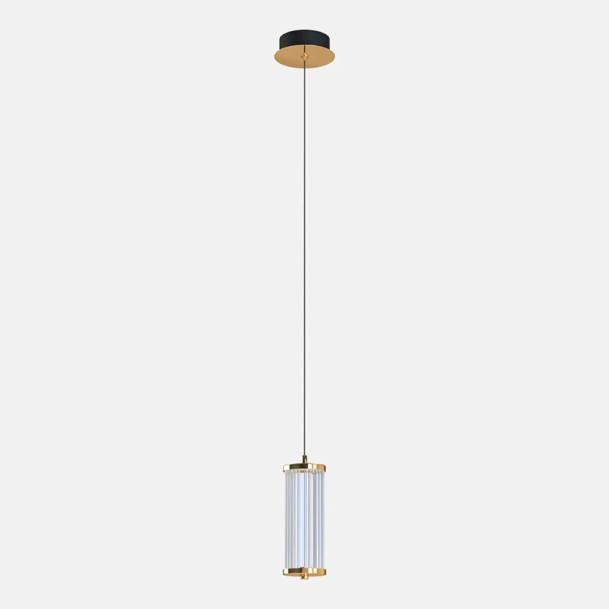 Lampa wisząca pojedyncza złota CALLY