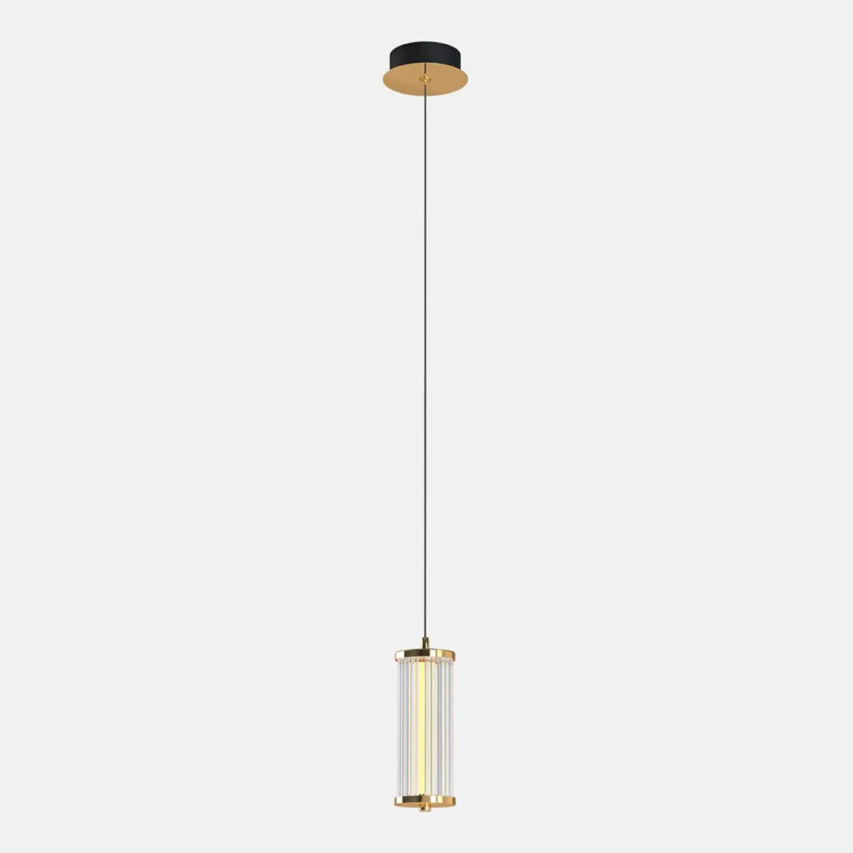 Lampa wisząca pojedyncza złota CALLY
