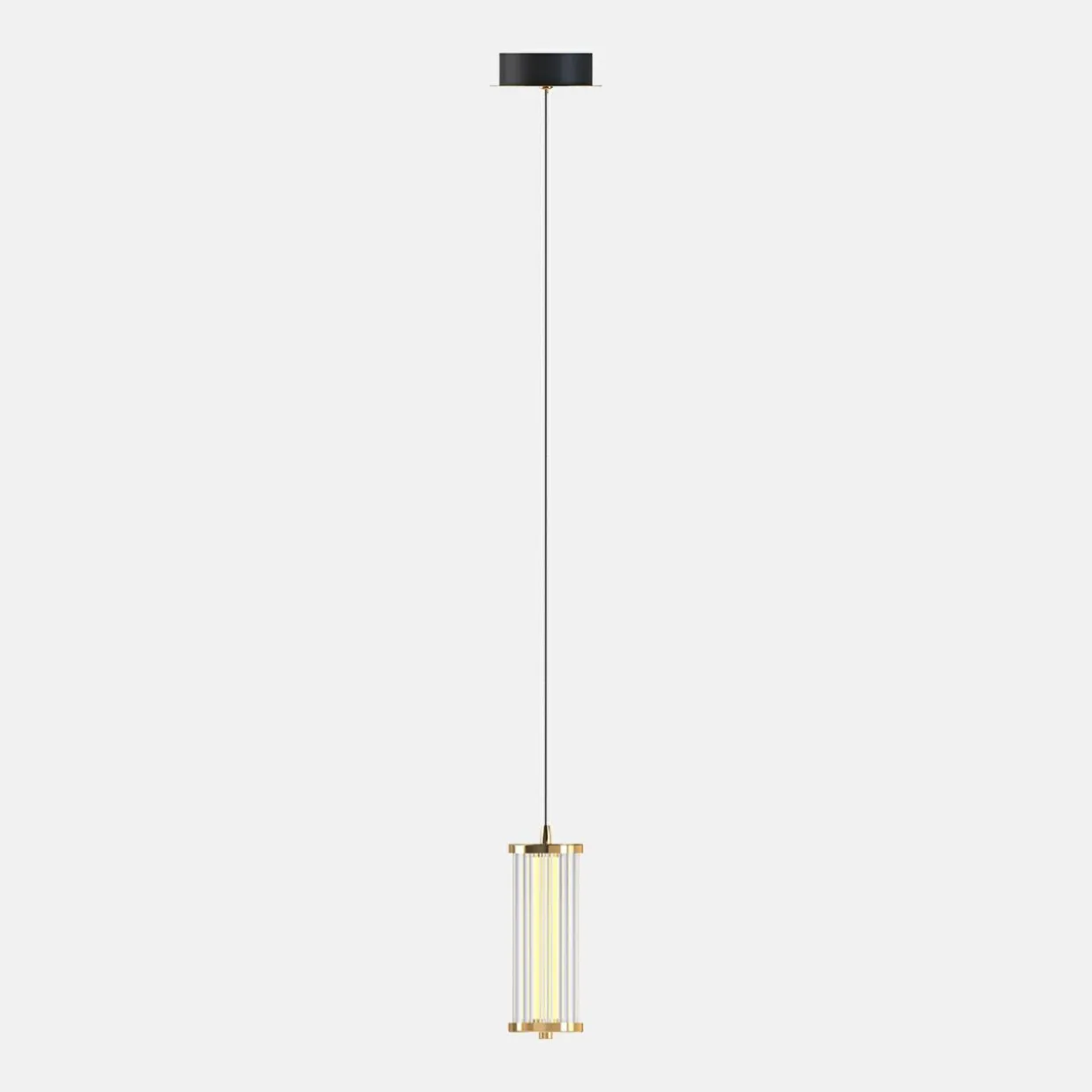 Lampa wisząca pojedyncza złota CALLY