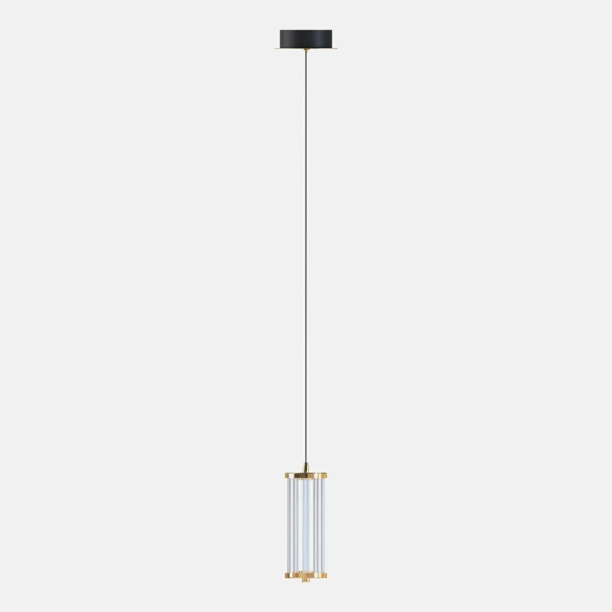 Lampa wisząca pojedyncza złota CALLY