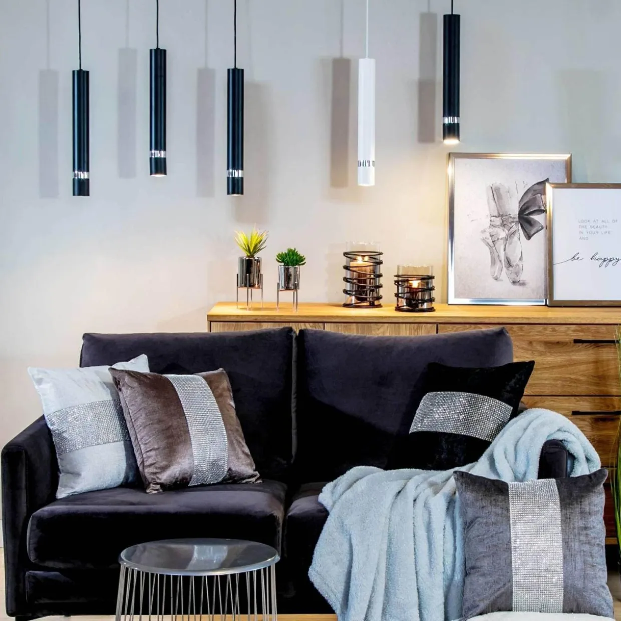 Lampa wisząca RENO biała