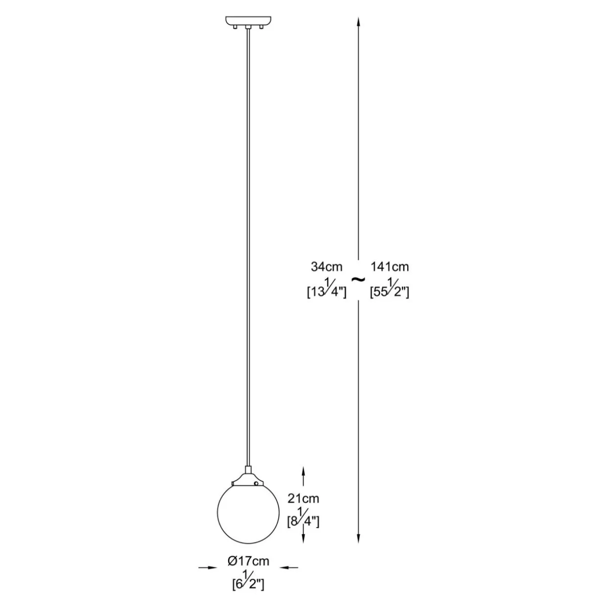 Lampa wisząca RIANO P0454-01D-F7AC