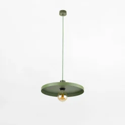 Lampa wisząca SILA GREEN PEAPOD fi 44,5 cm