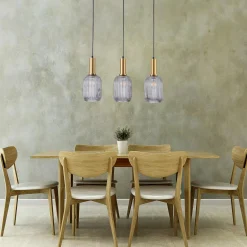 Lampa wisząca SMOKEY SUFFOLK 3