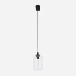 Lampa wisząca transparentny klosz MIX fi 14 cm