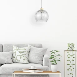 Lampa wisząca transparentna DEVI