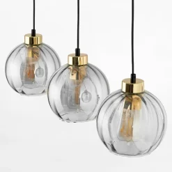 Lampa wisząca transparentna listwa DEVI 3