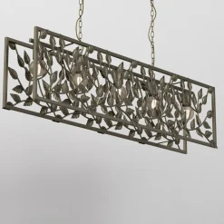 Lampa wisząca tytanowe złoto ARION V