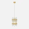 Lampa wisząca złota ALEXANDRIA 19 cm