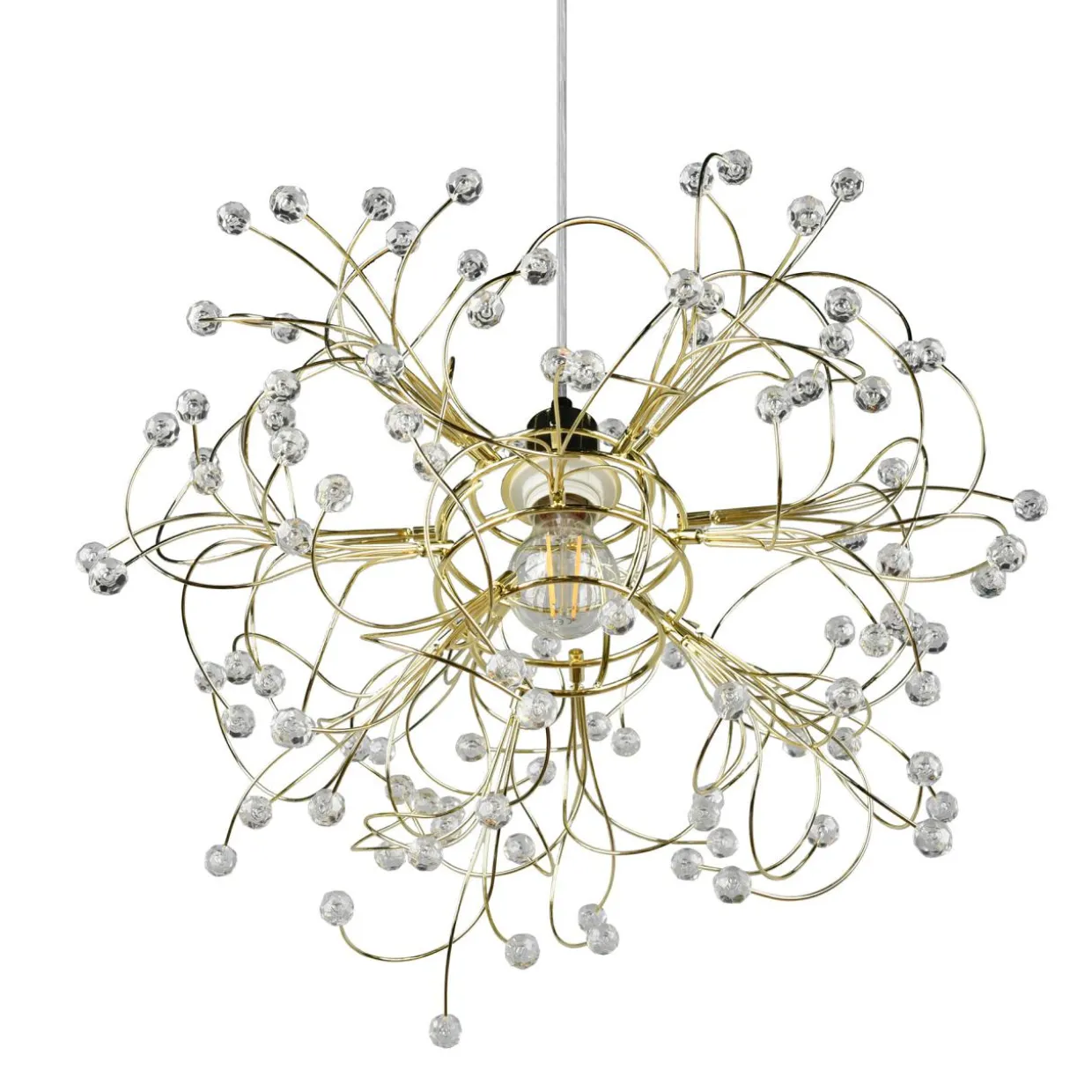 Lampa wisząca złota GLORIA