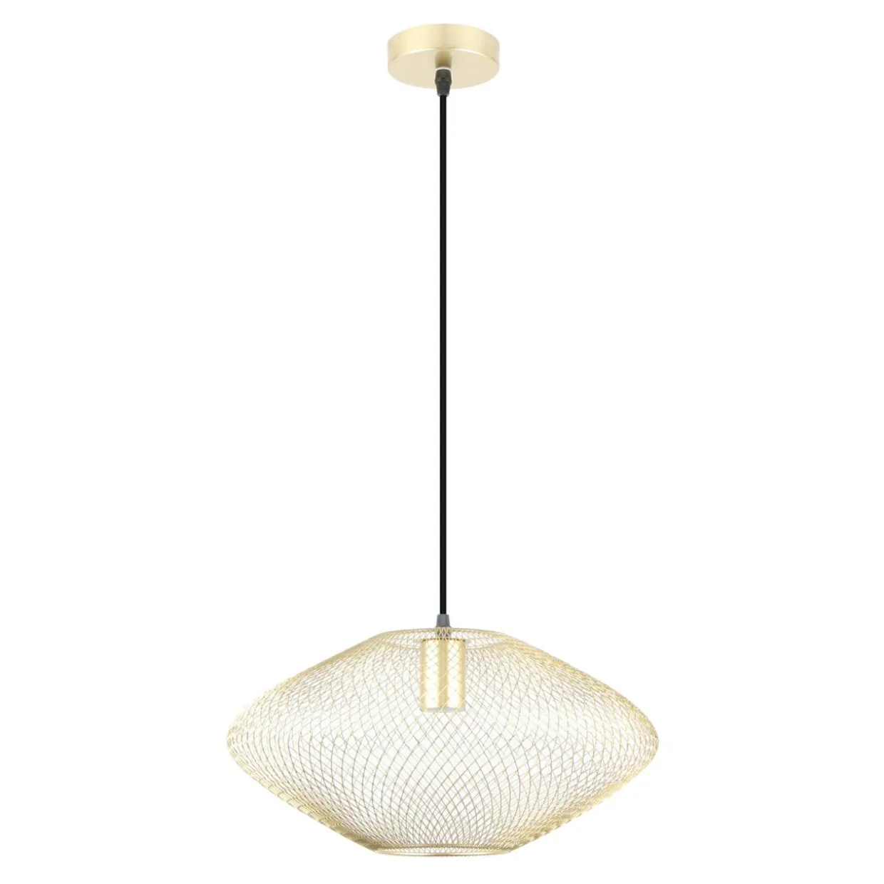 Lampa wisząca złota ORION 37 cm