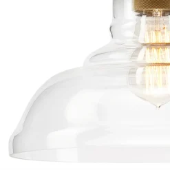 Lampa wisząca złota patyna MATTEO