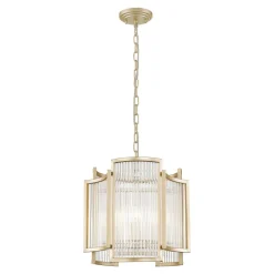 Lampa wisząca złota SERGIO 35 cm