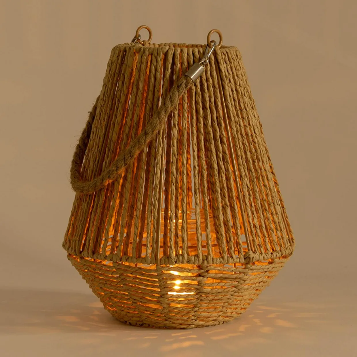 Lampion w stylu boho 27 cm