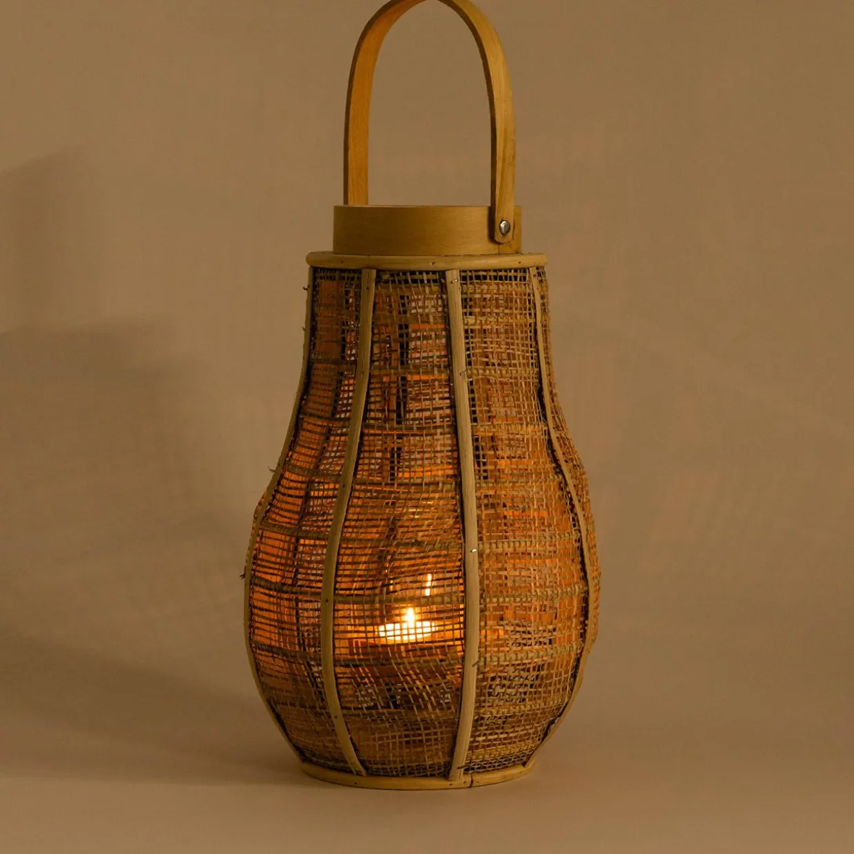 Lampion w stylu boho 36 cm