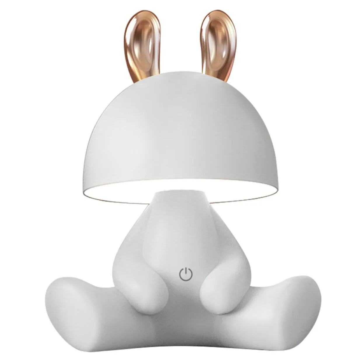 Lampka nocna LED biała KRÓLIK