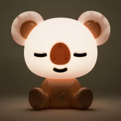 Lampka nocna LED różowa KOALA