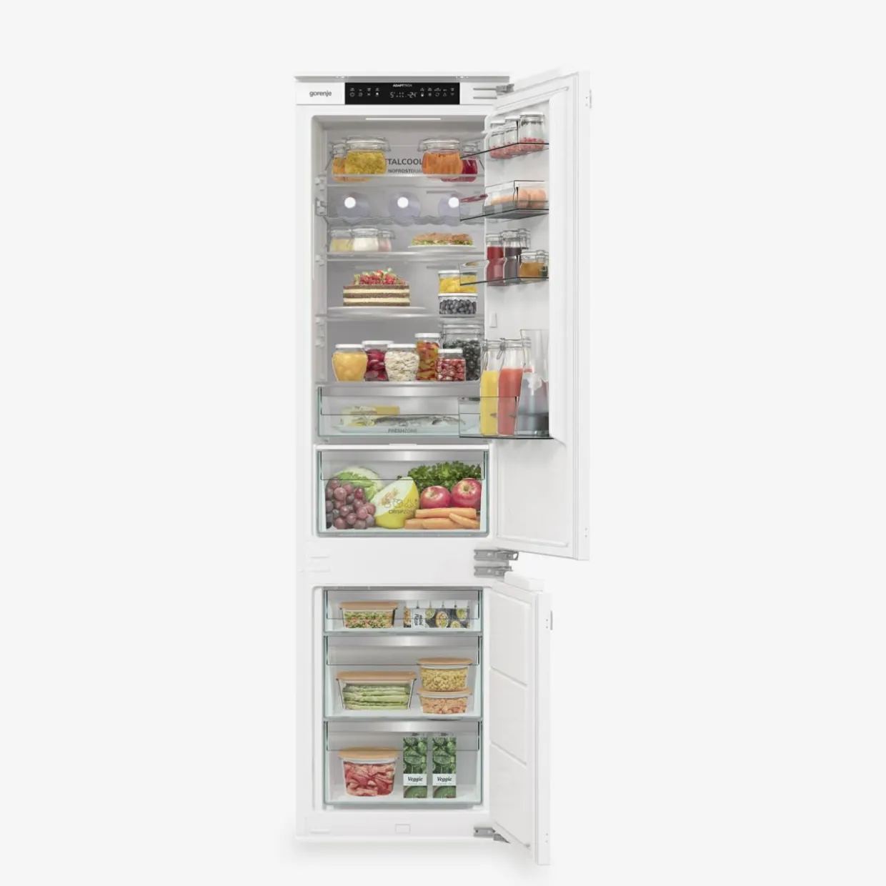 Lodówka do zabudowy Wi-Fi GORENJE NRKI519E82WF