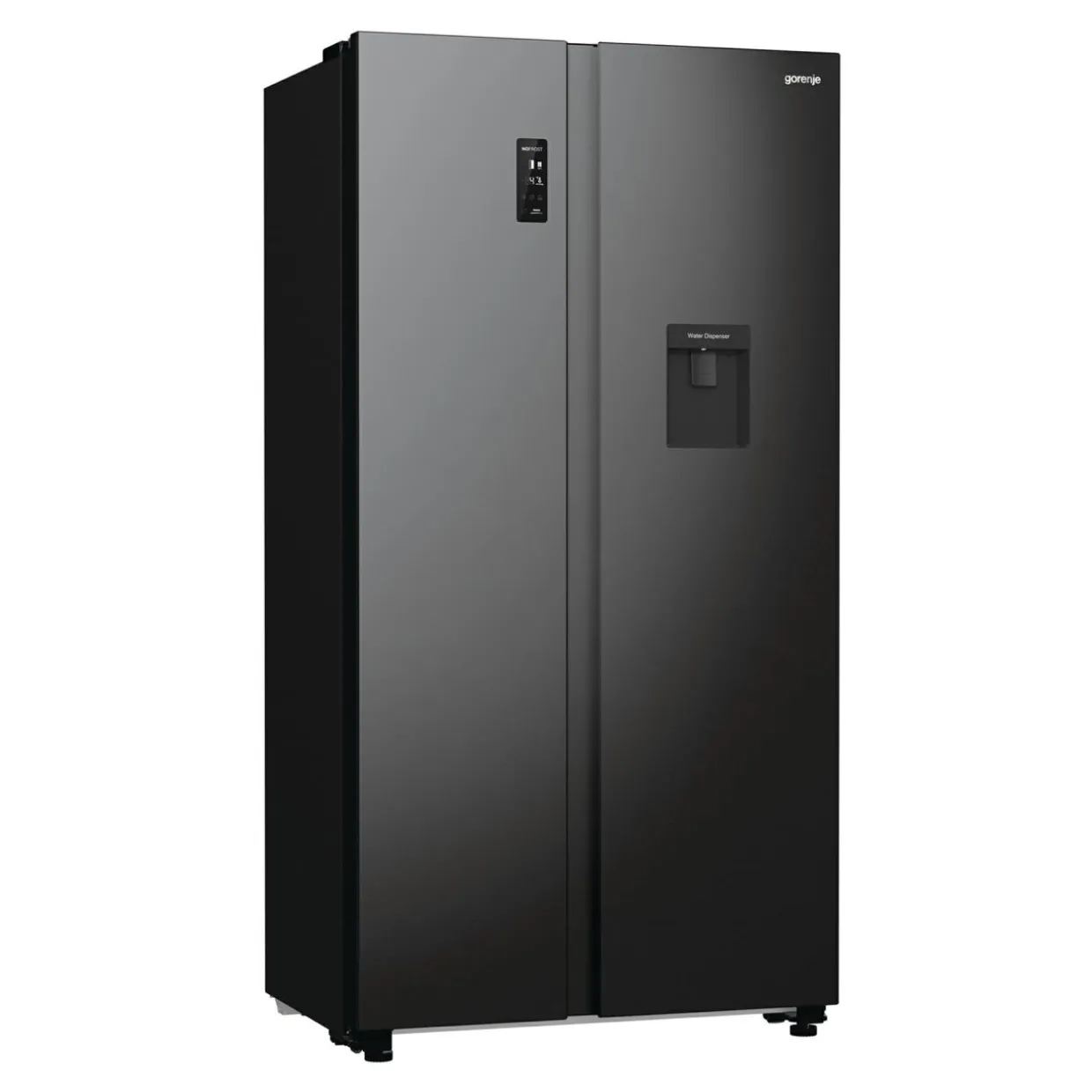 Lodówka Side by Side czarna GORENJE NRR9185EABXLWD