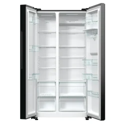 Lodówka Side by Side czarna GORENJE NRR9185EABXLWD