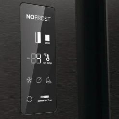 Lodówka Side by Side czarna GORENJE NRR9185EABXLWD