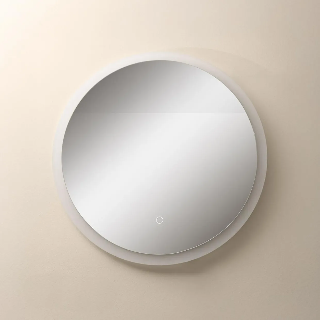 Lustro łazienkowe z oświetleniem LED 60 cm