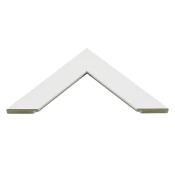 Lustro stojące w białej ramie SLIM 40x160 cm