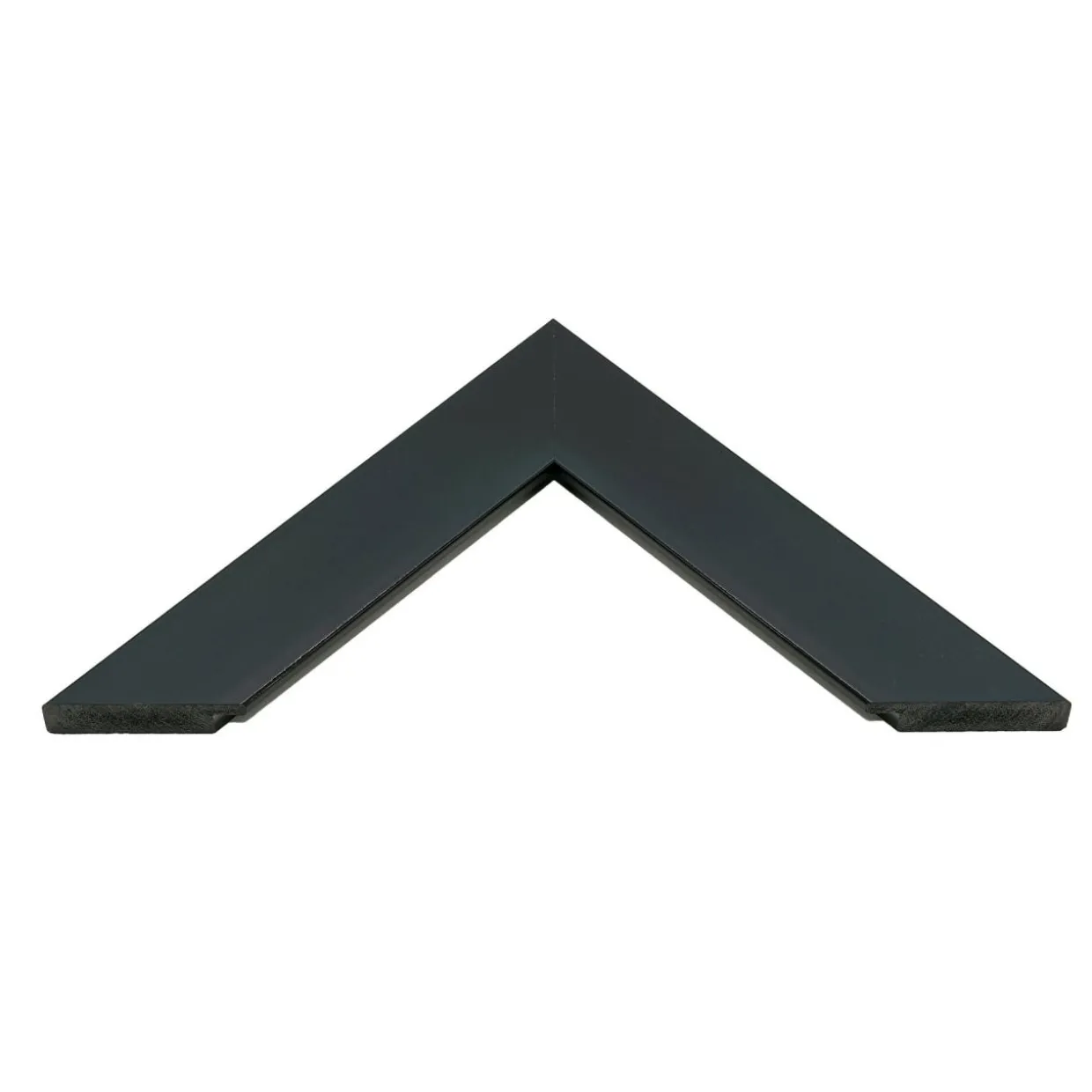 Lustro stojące w czarnej ramie SLIM 40x160 cm