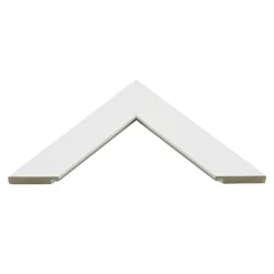 Lustro w białej ramie SLIM 67,5x177,5 cm