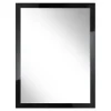 Lustro w czarnej ramie SLIM 57,5x77,5 cm