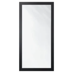 Lustro w czarnej ramie SLIM mat 67,5x127,5 cm