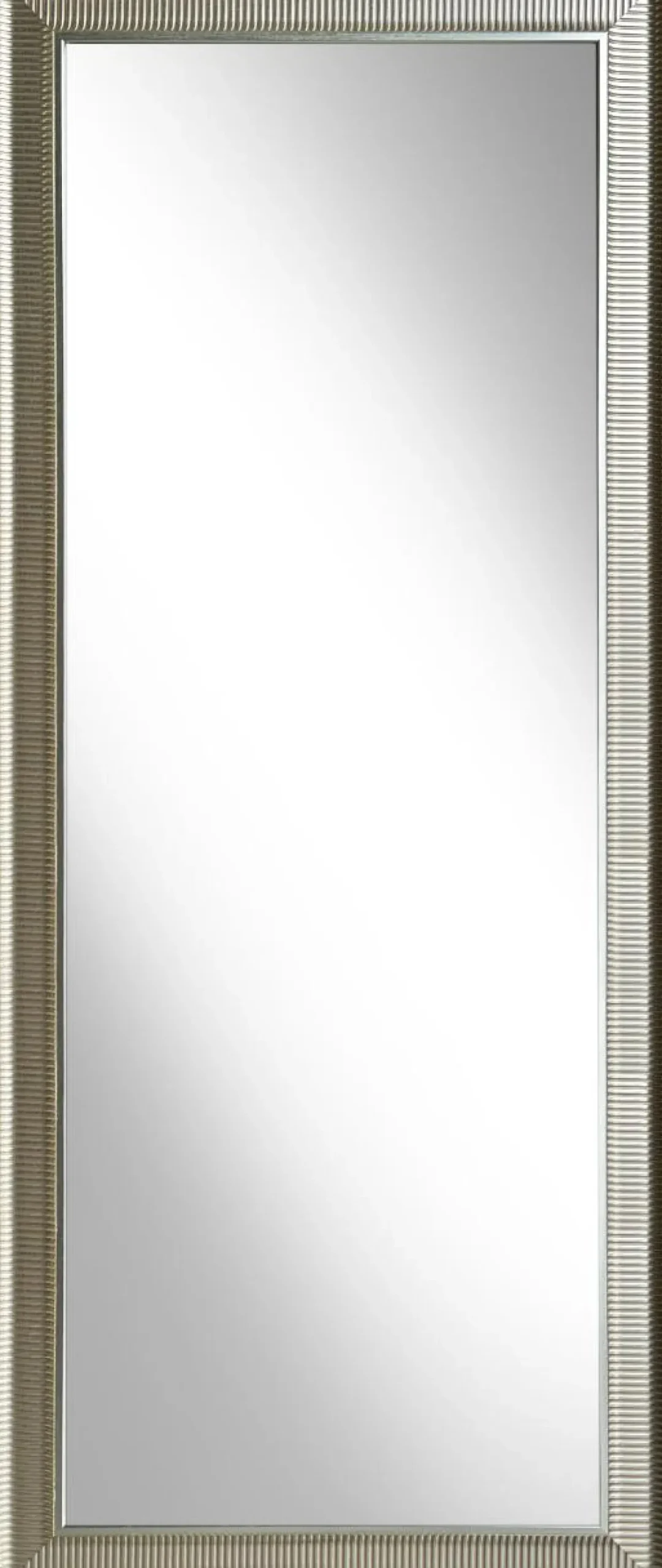 Lustro w srebrnej ramie AREZZO 67x167 cm
