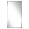 Lustro w srebrnej ramie SLIM 67,5x127,5 cm