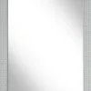 Lustro w szarej ramie DIAME 76x136 cm