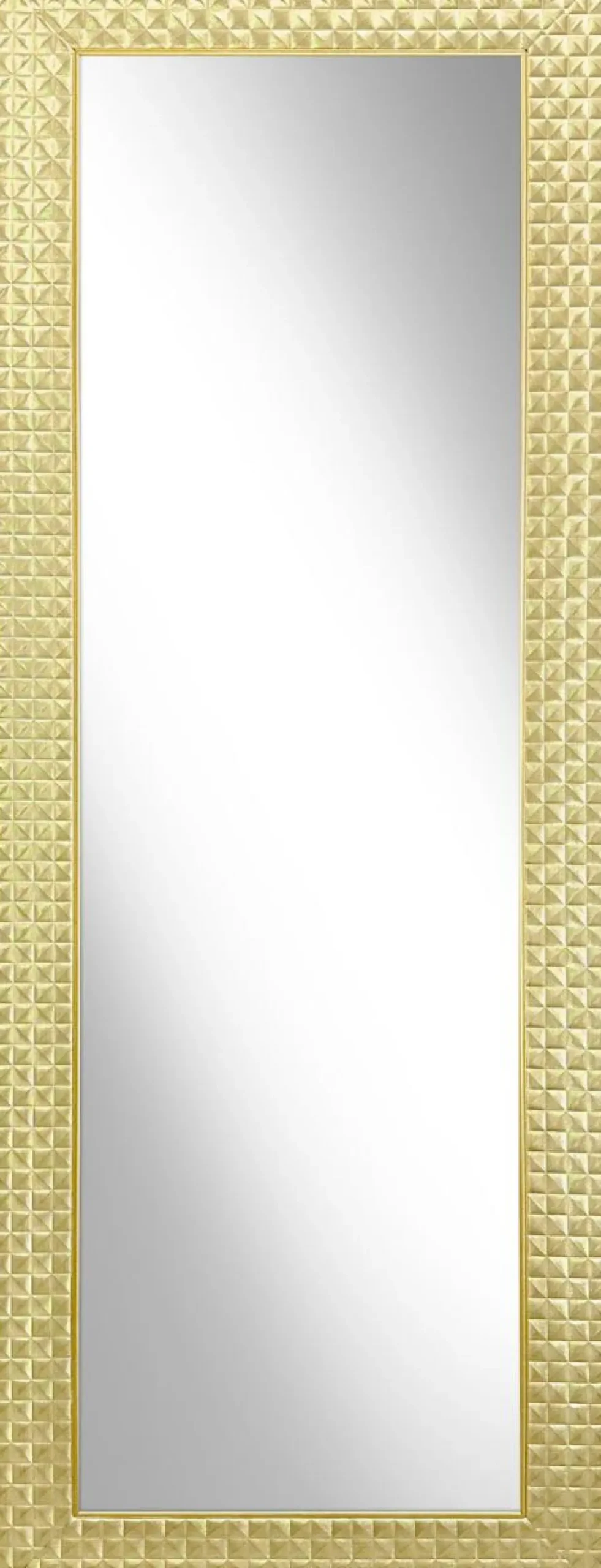 Lustro w złotej ramie DIAME 56x146 cm