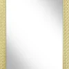 Lustro w złotej ramie DIAME 76x136 cm