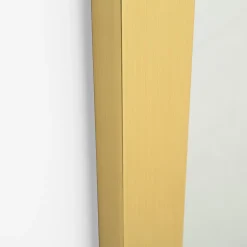 Lustro w złotej ramie SLIM 67,5x177,5 cm