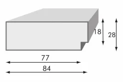 Lustro 60x86 cm