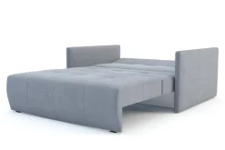 Mała sofa szara 144 cm LEO III