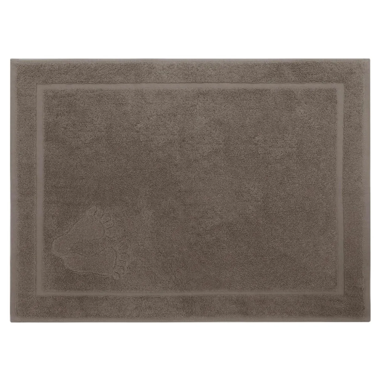 Mata łazienkowa taupe STOPKI 50x70 cm