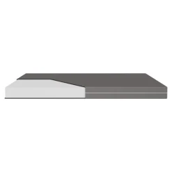 Materac niski NICCO SLIM RETRO 120x160 cm