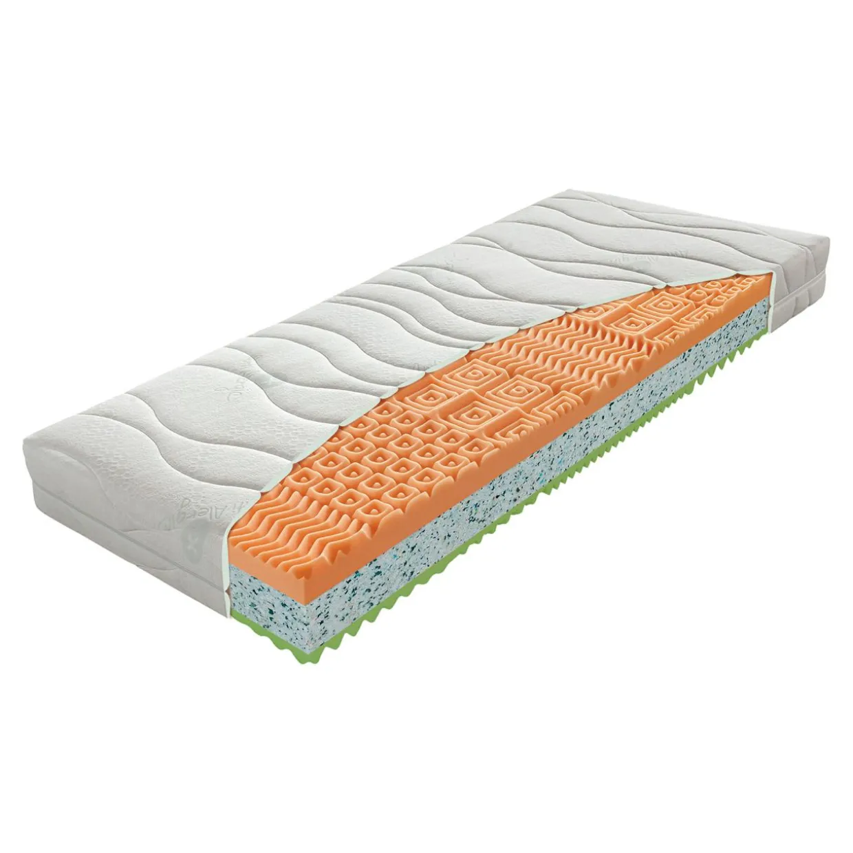 Materac profilowany HUDSON ANTIALERGIC 160x200 cm